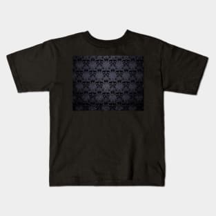 Dark Patterned Background Kids T-Shirt